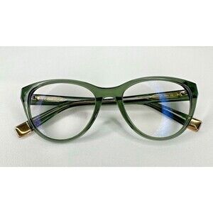 Furla VFU643V Women's Eyeglasses Forest Green Cat Eye 51-18-140 FRAMES ONLY